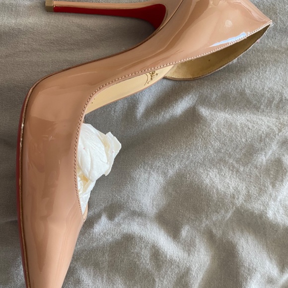 Iriza 100mm nude patent Louboutins size 37 - Picture 7 of 16